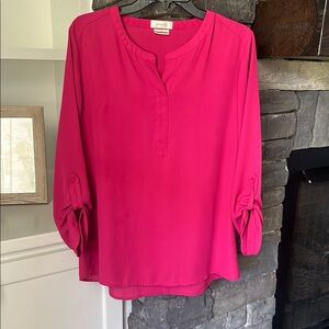 Van Heusen Vibrant Pink Blouse